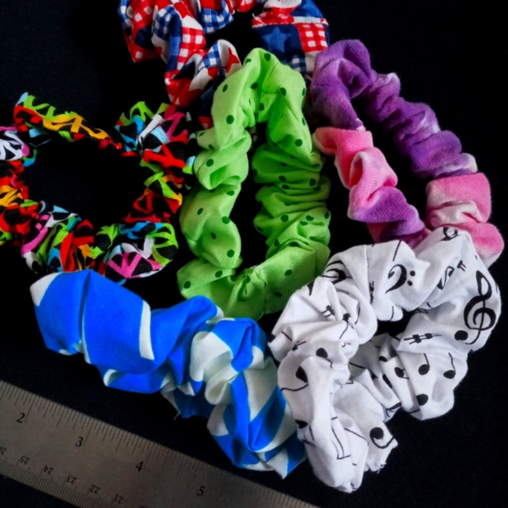 Handmade Scrunchie Lot